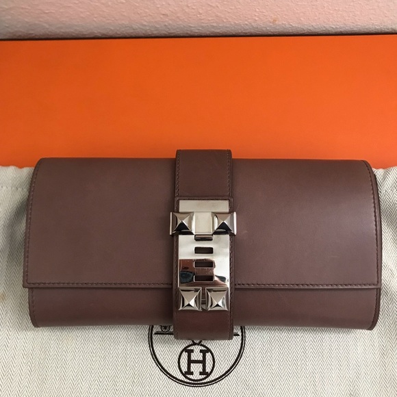 Hermes Handbags - AUTHENTIC Hermes Medor Constance clutch handbag